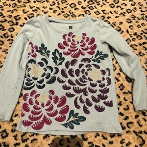 Tea collection long sleeve with flowers